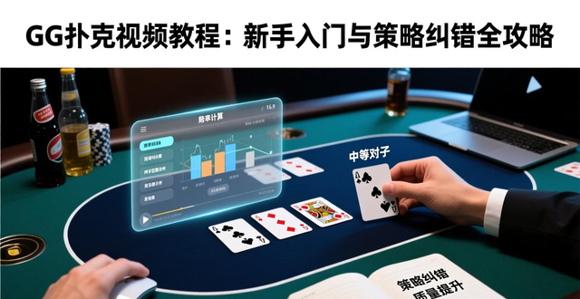 GG扑克视频教程_扑克牌教程_扑克牌视频素材