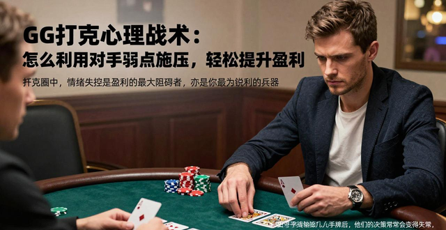 扑克心理玩法_扑克牌心理暗示魔术_GG扑克心理战术
