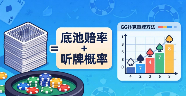 GG扑克算牌方法_扑克游戏怎么算牌_算扑克牌怎么算的