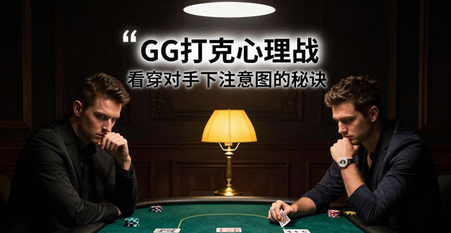 GG扑克心理战术_战术扑克游戏_战术扑克牌