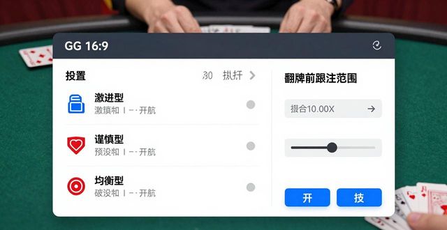 扑克模式_扑克牌游戏界面_GG扑克界面操作