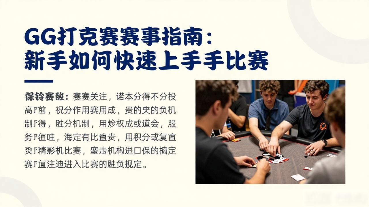 扑克大赛的玩法_扑克赛事app_GG扑克赛事指南
